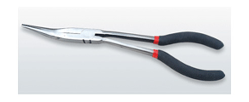 货号:KC-0096 加长弯咀钳20°(精抛) 规格:11