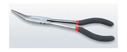 货号:KC-0097 加长弯咀钳45°(精抛) 规格:11